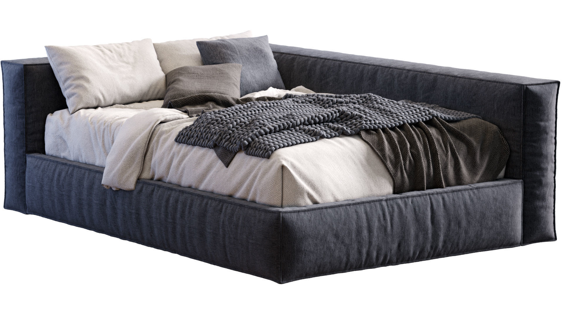 Boca Mini Bed 3D model_4