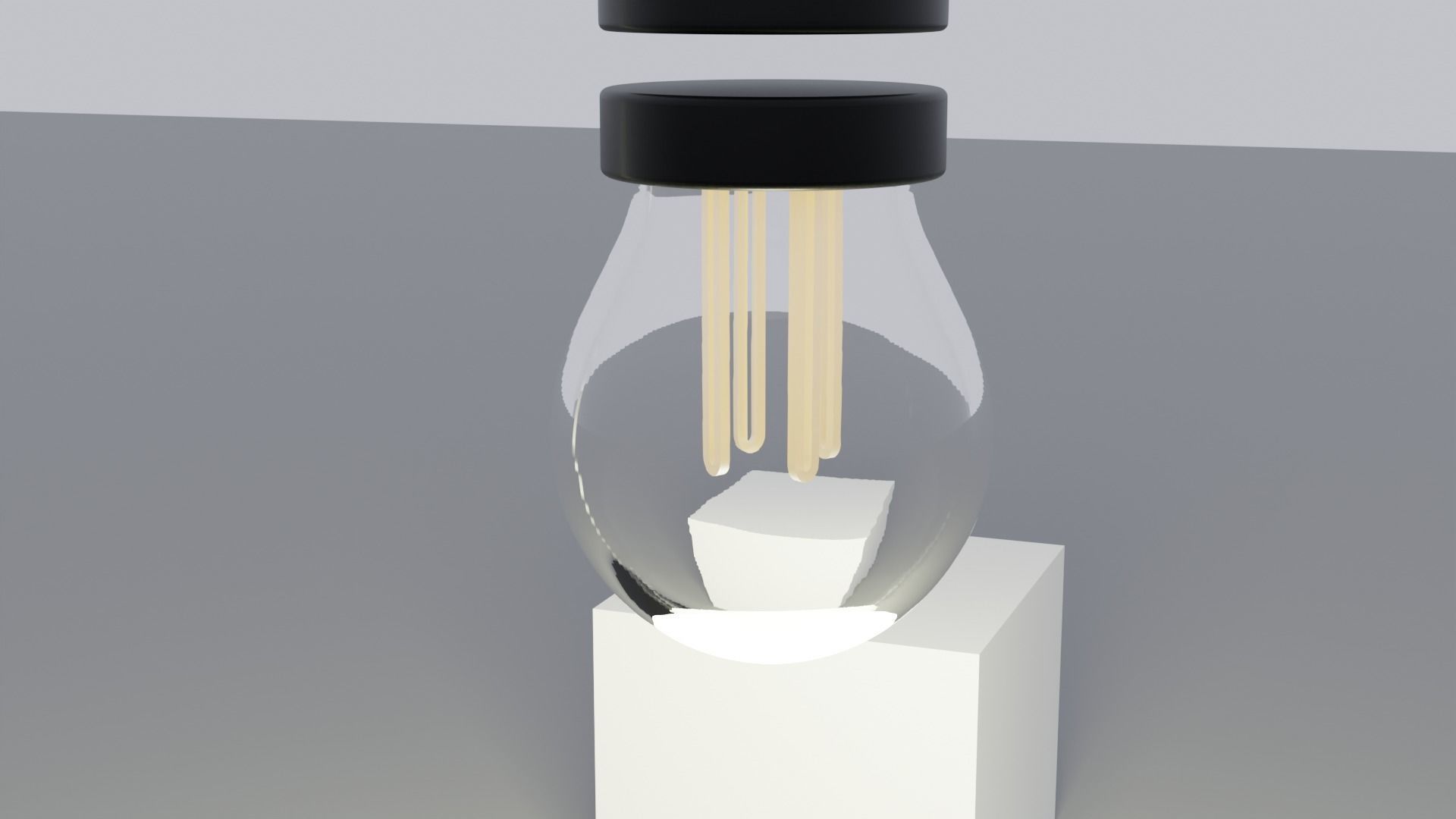 Magnetic lamp Free 3D model_3