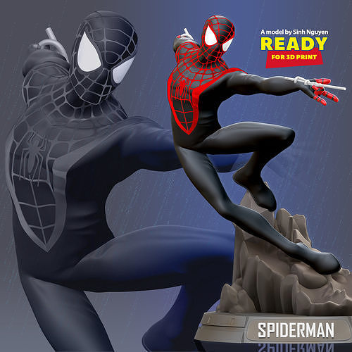 Ultimate Spider-Man 3D print model
