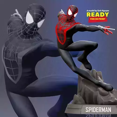 Ultimate Spider-Man 3D print model