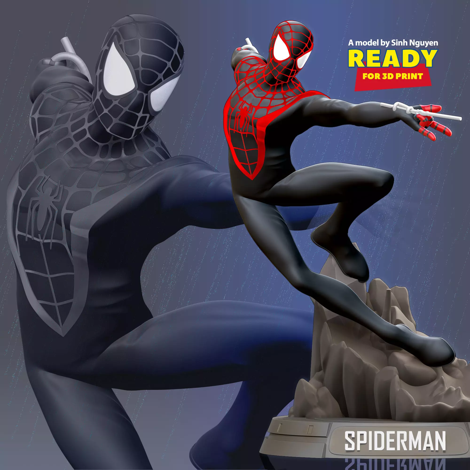 Ultimate Spider-Man 3D print model