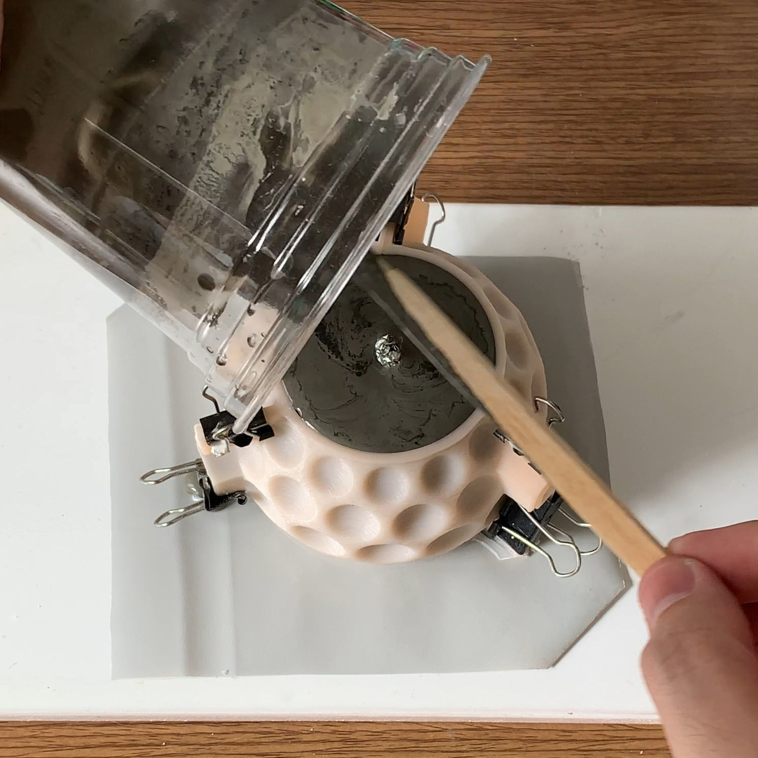 Dot Planter mold - 3D pot mold 3D print model_2