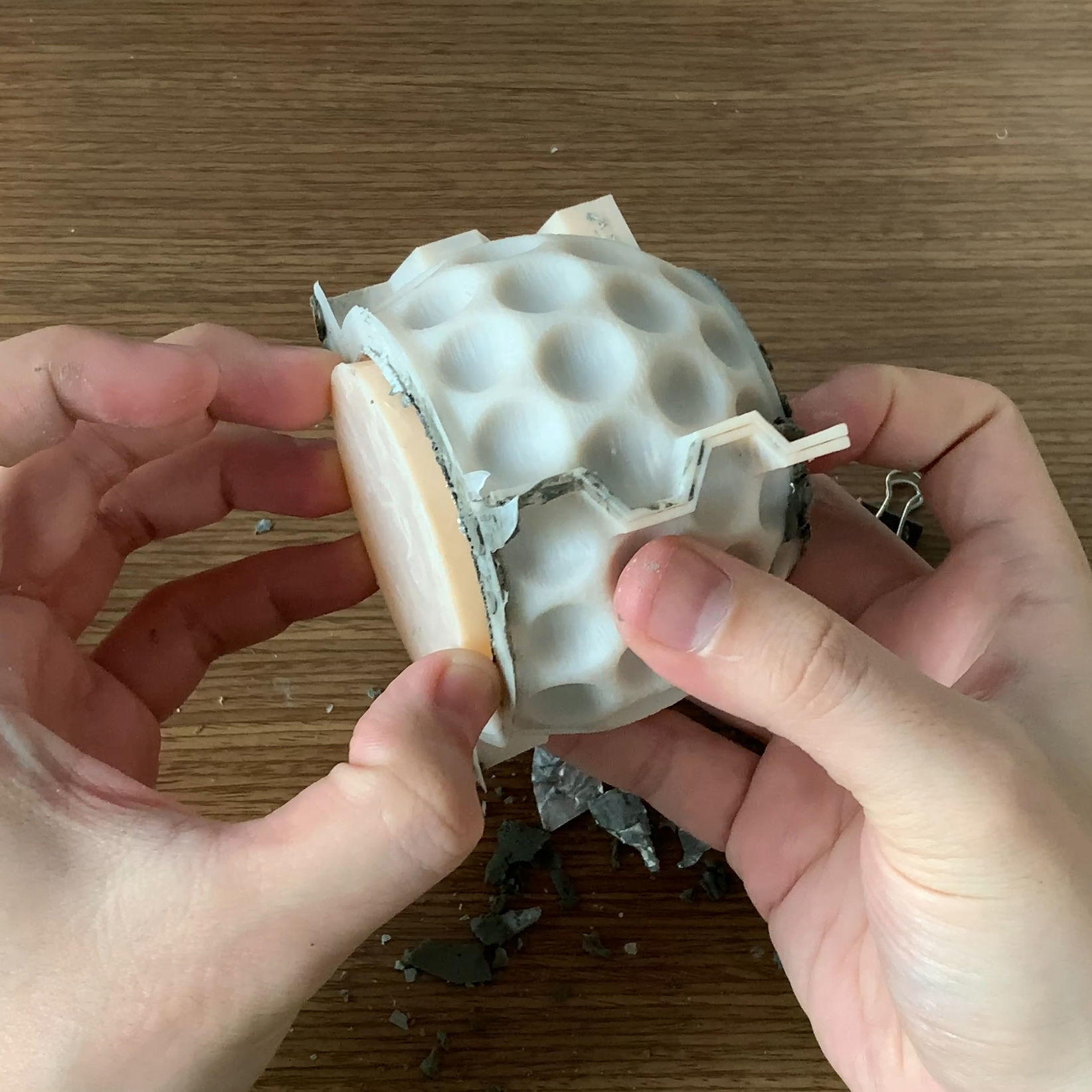 Dot Planter mold - 3D pot mold 3D print model_3