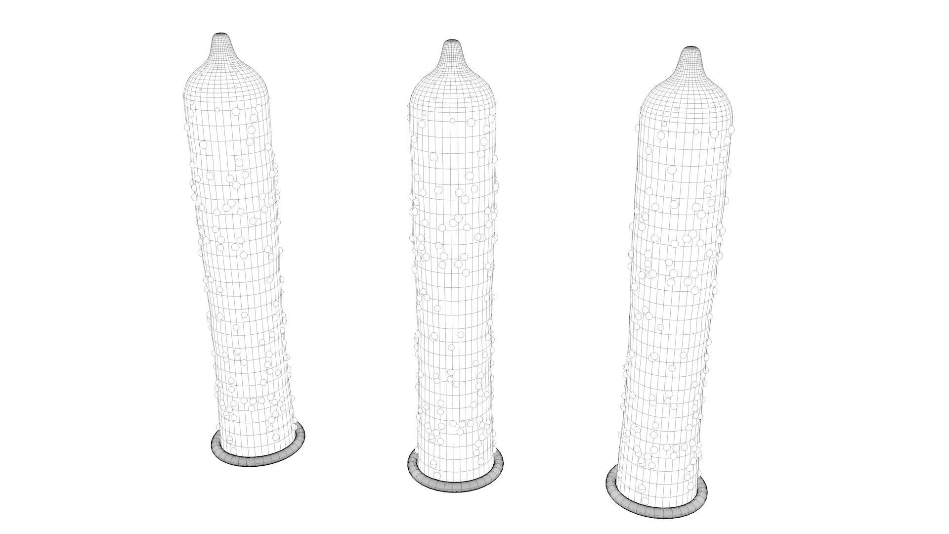 CONDOM 3D Model vaginal sex toy 3D model_6