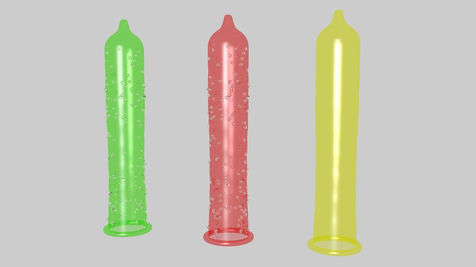 CONDOM 3D Model vaginal sex toy 3D model_4