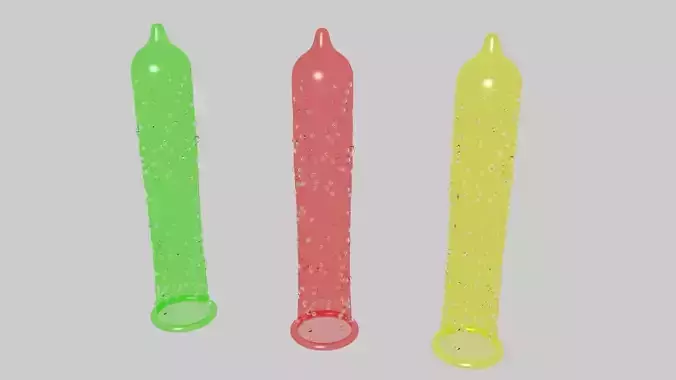 CONDOM 3D Model vaginal sex toy