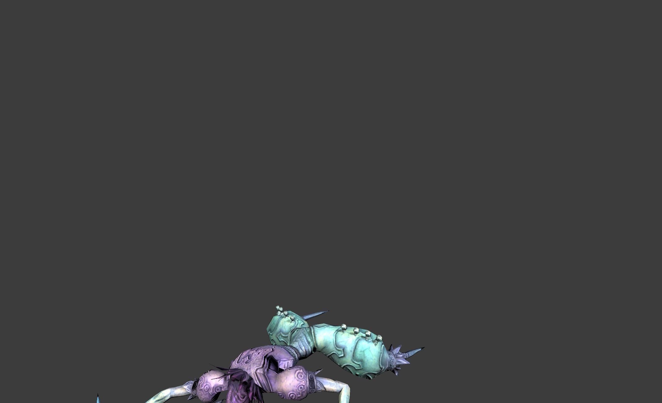 Ghost Crown Mutant Low-poly 3D model_18