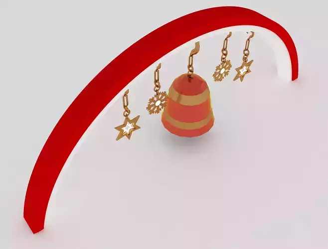 Christmas Gates F4b 3D model
