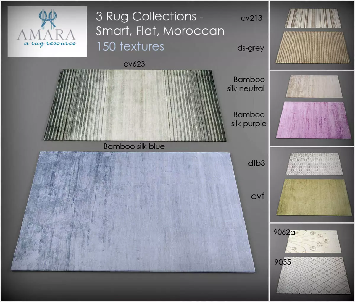 Carpets vol29 3dmodels Low-poly 3D model_0