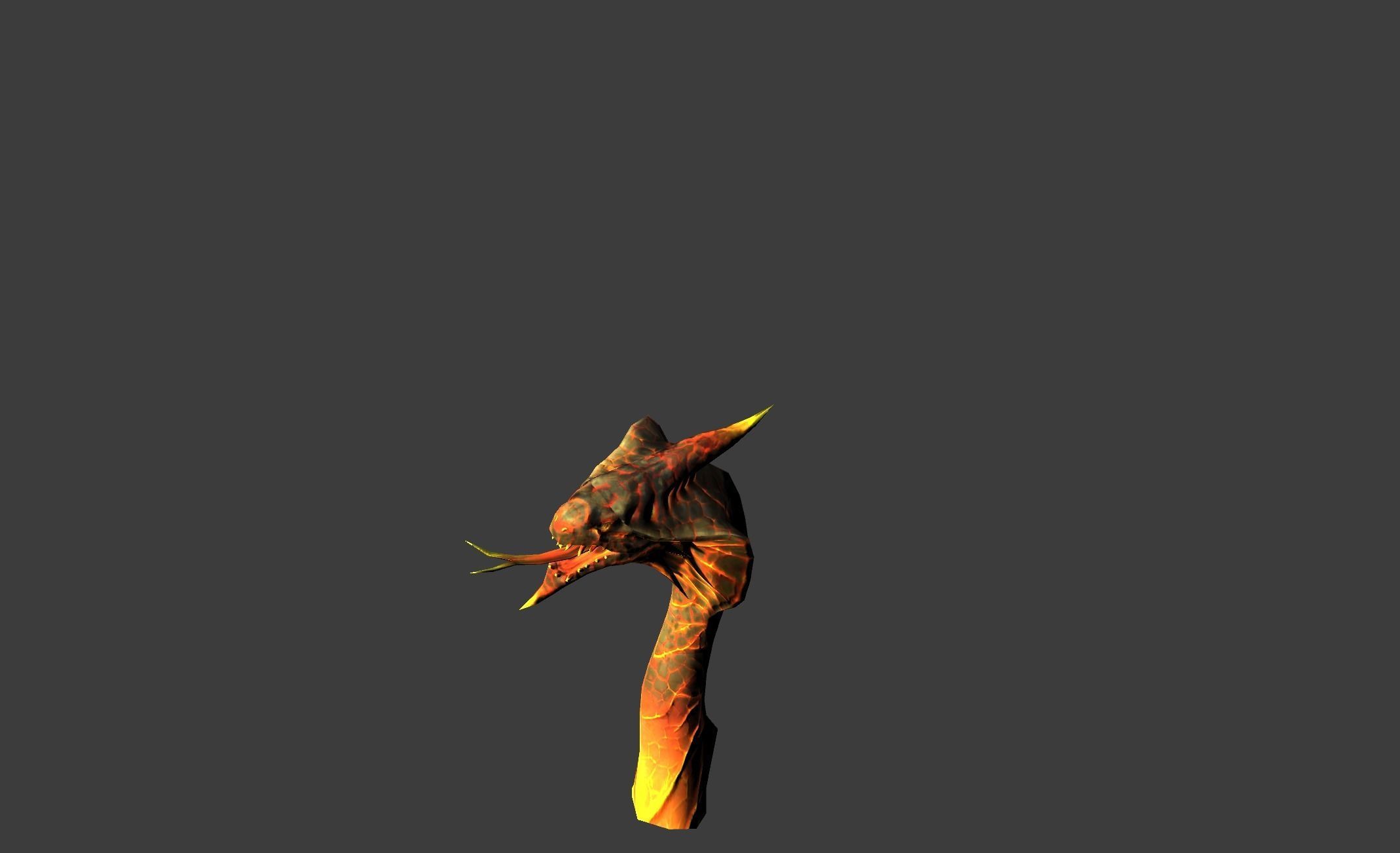 Mutant Hidra Myth Low-poly 3D model_18