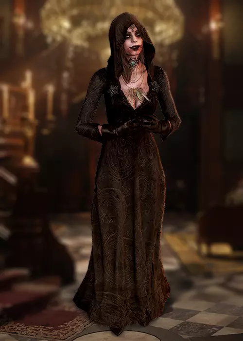 Daniela Dimitrescu 3D model_0