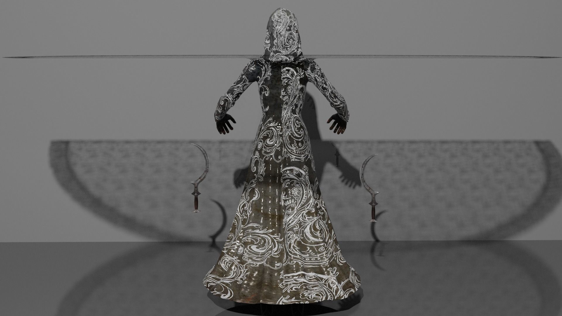 Daniela Dimitrescu 3D model_5