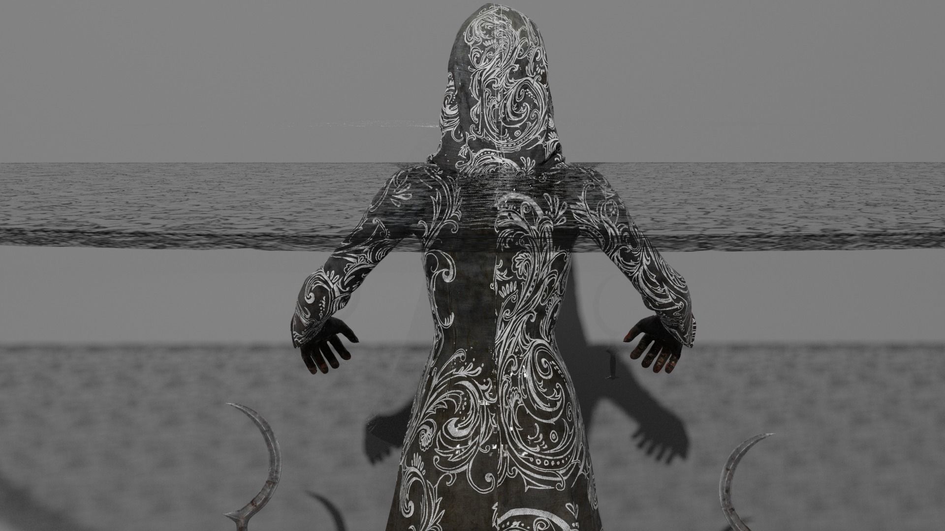 Daniela Dimitrescu 3D model_6