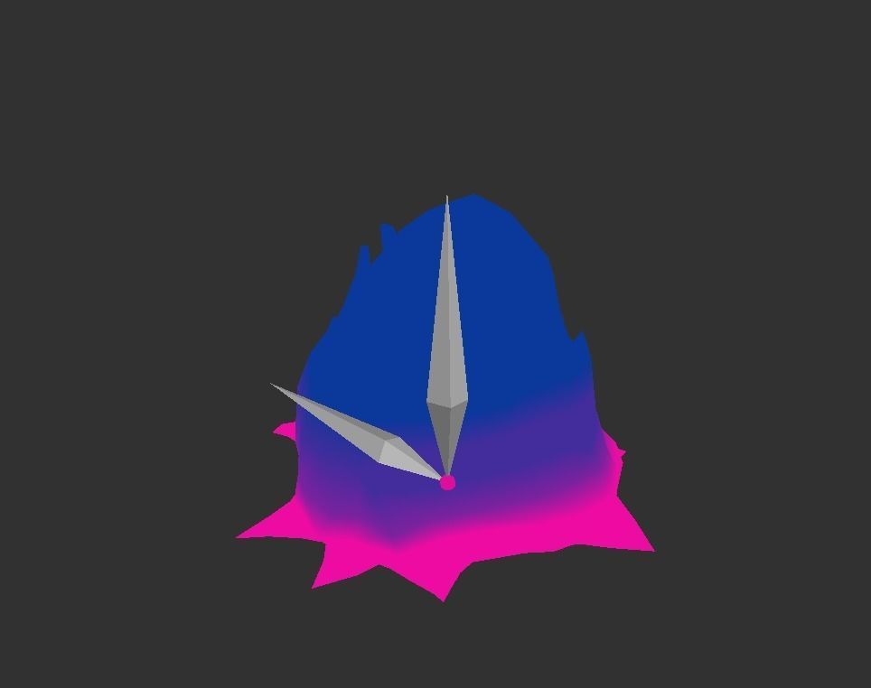 Alien Hive Low-poly 3D model_6