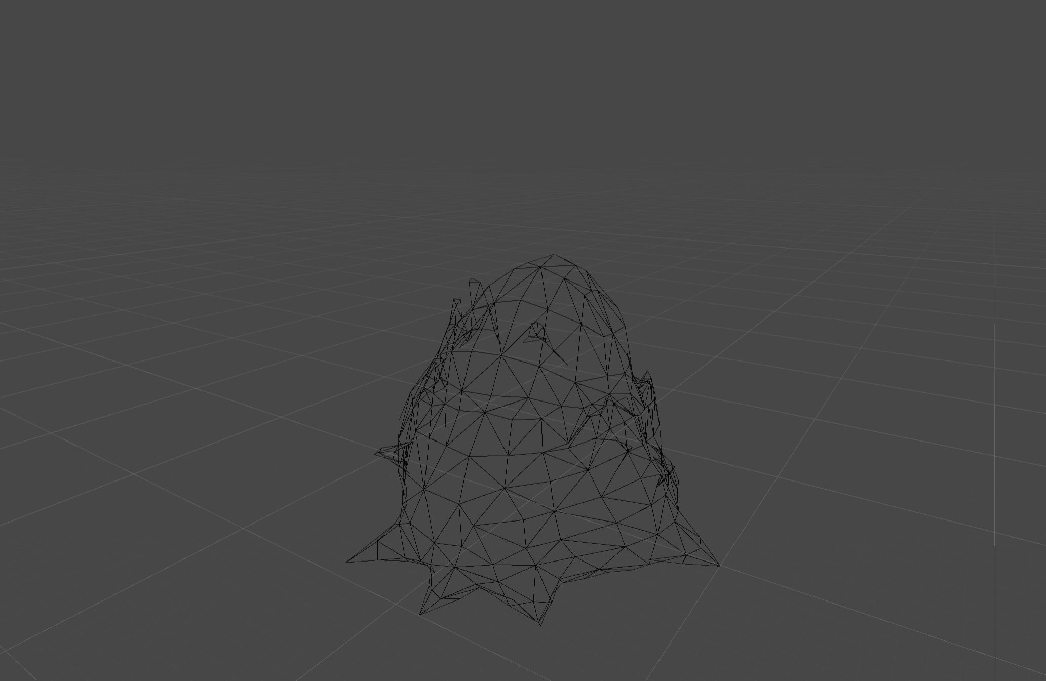 Alien Hive Low-poly 3D model_7