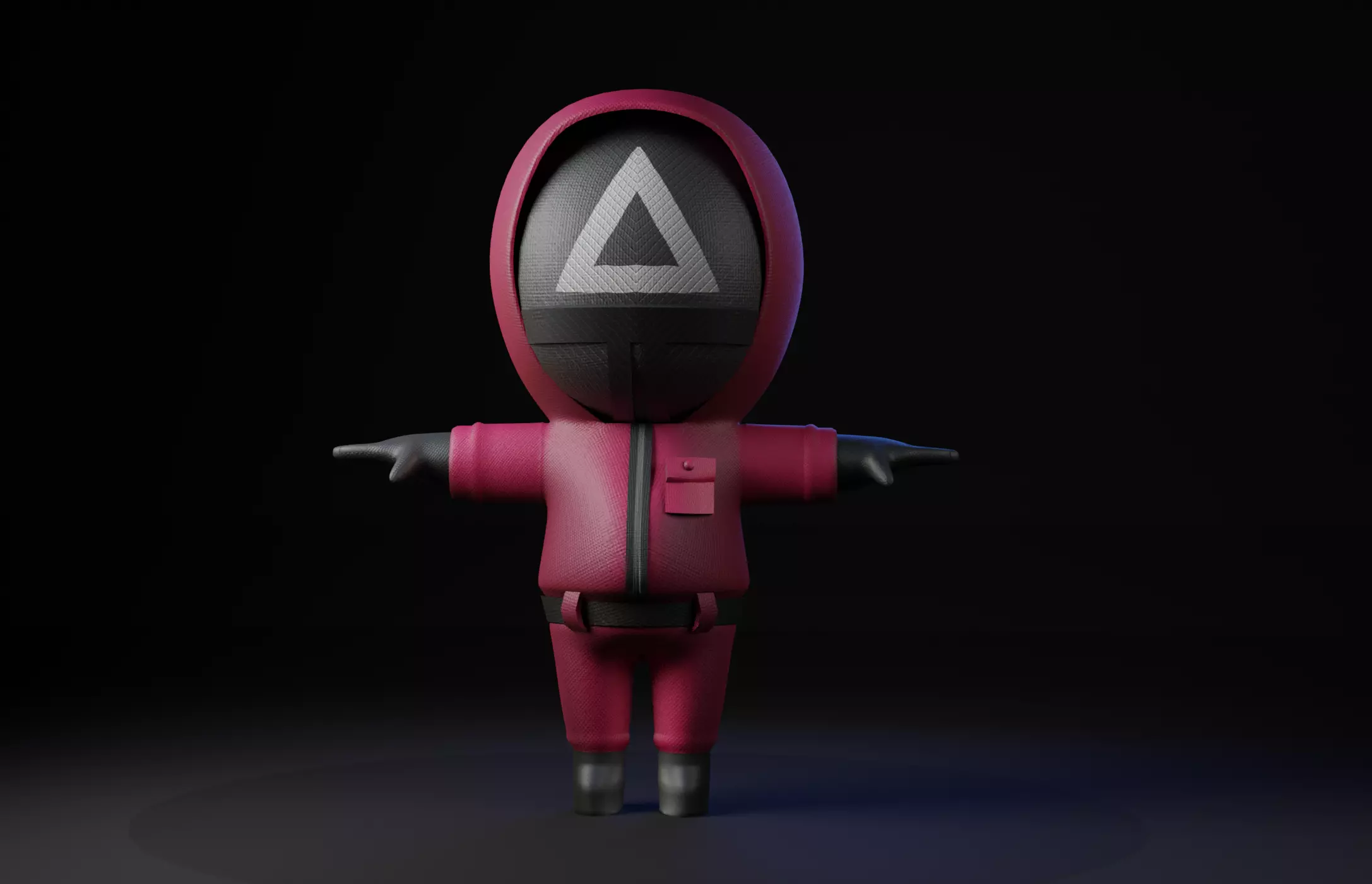 Squid Game - Soldiers 3D model 3D model_0