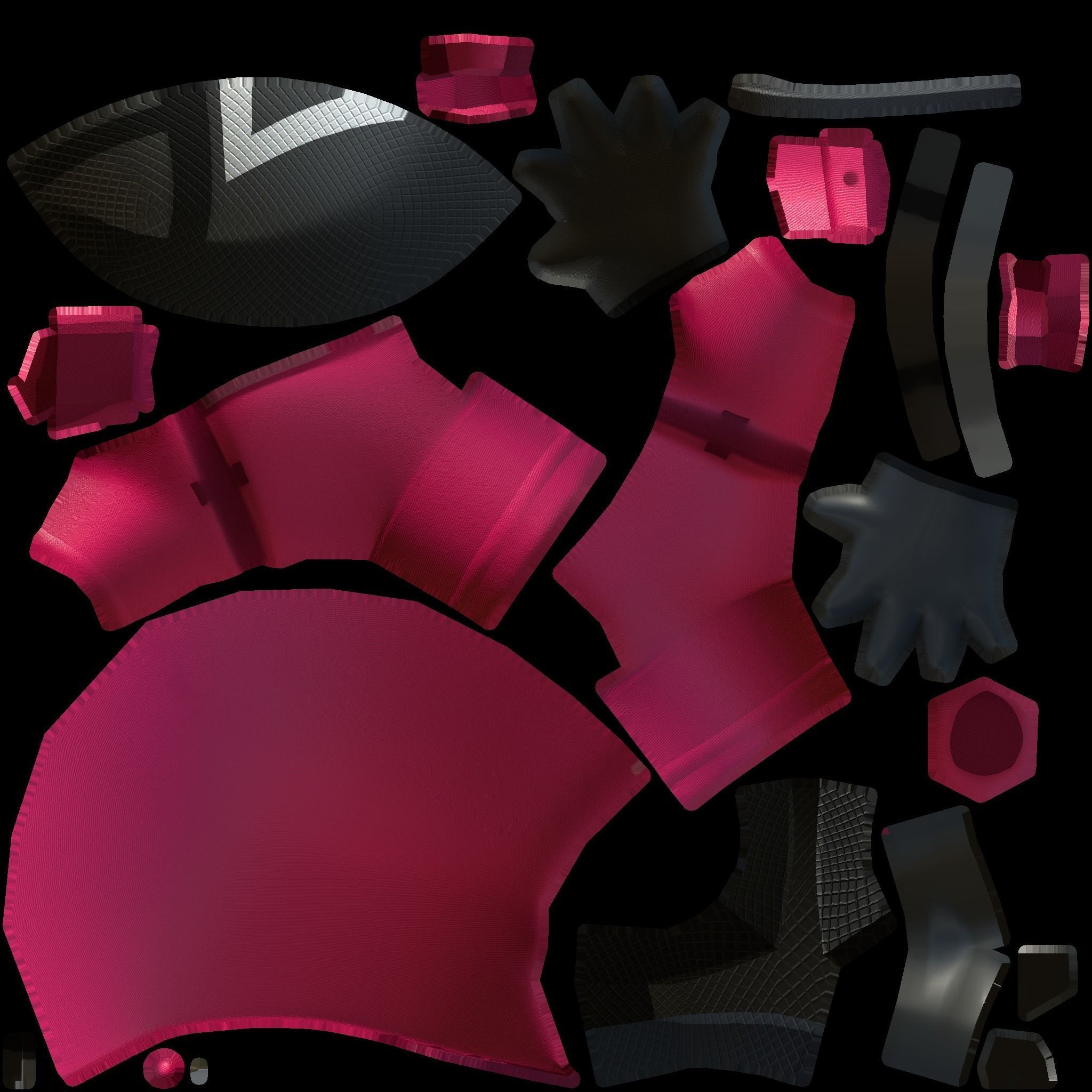 Squid Game - Soldiers 3D model 3D model_1