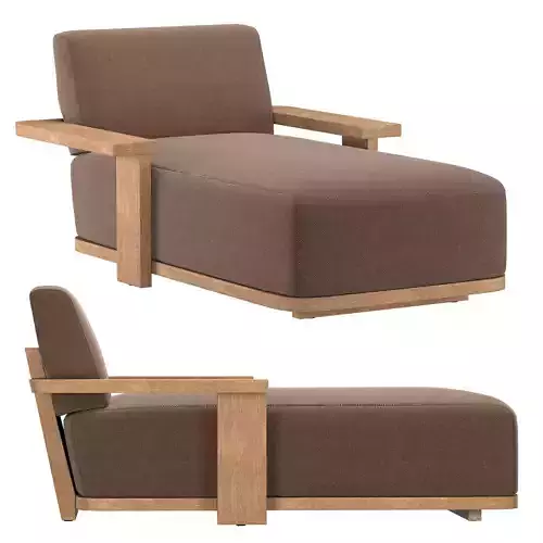 TAVIRA CHAISE WITH CUSHION INSERTS