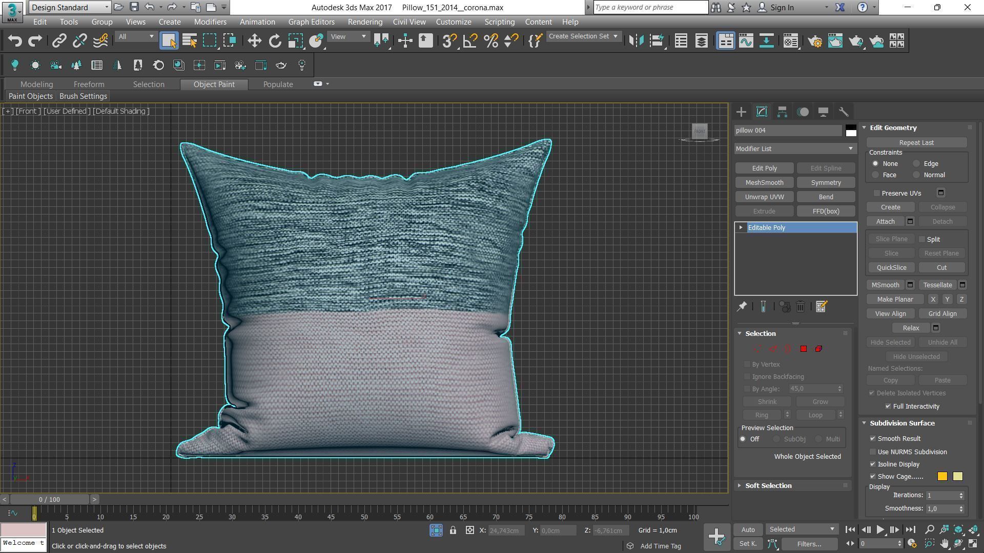 Decorative pillows Houzz set 151 3D model_10
