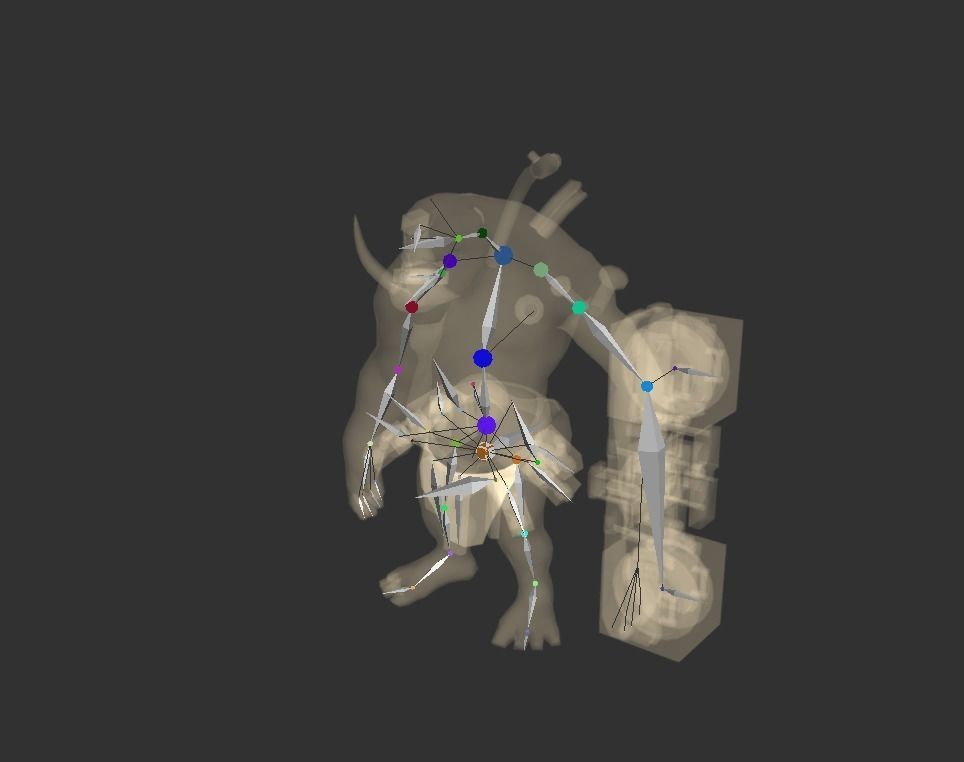 Iron Giant Mutant Low-poly 3D model_2