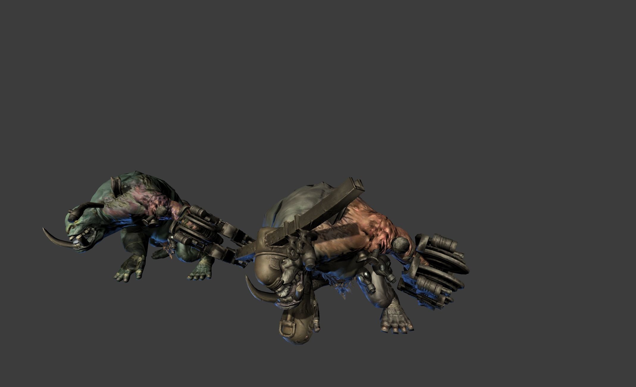 Iron Giant Mutant Low-poly 3D model_18