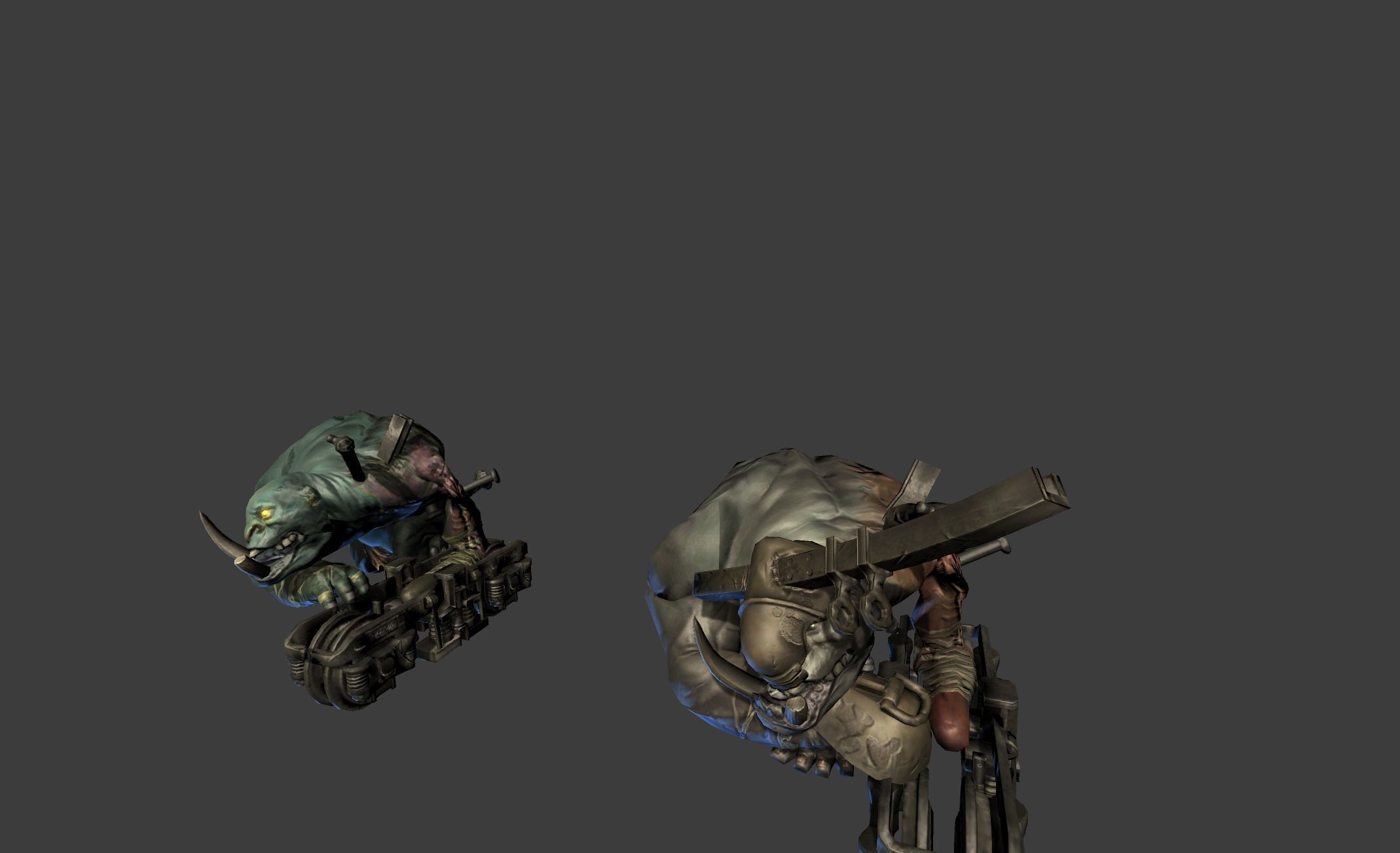 Iron Giant Mutant Low-poly 3D model_11