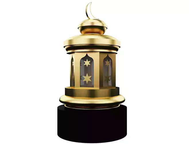 F9 Ramadan lantern fanous 3D model