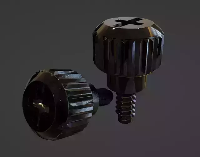 PC Computer Case Thumbscrews 6-32 x 5mm