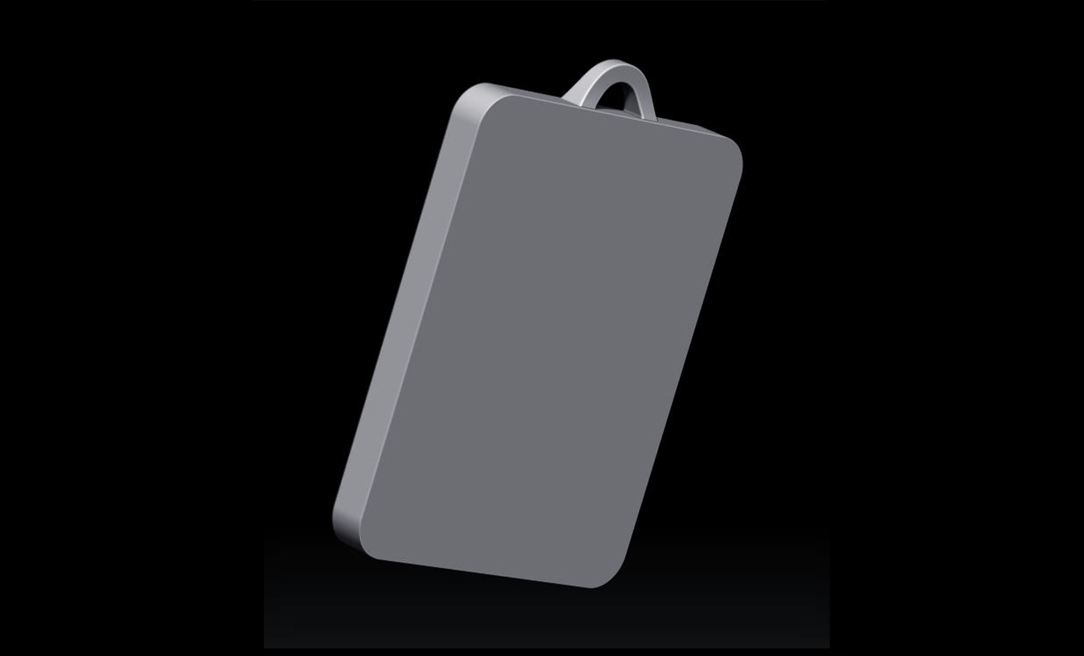 Baptism  Pendant 3D print model_4