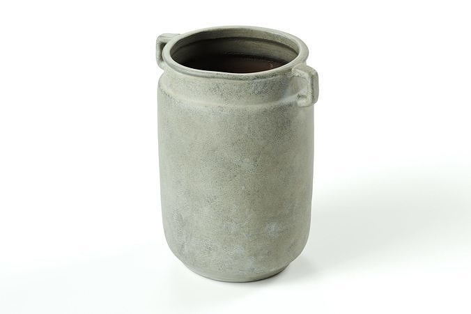 madam stoltz - vase - terracotta beige 3D model