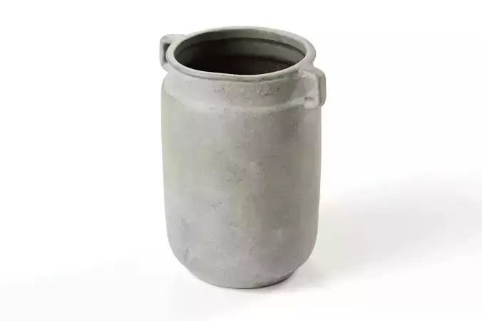 madam stoltz - vase - terracotta beige