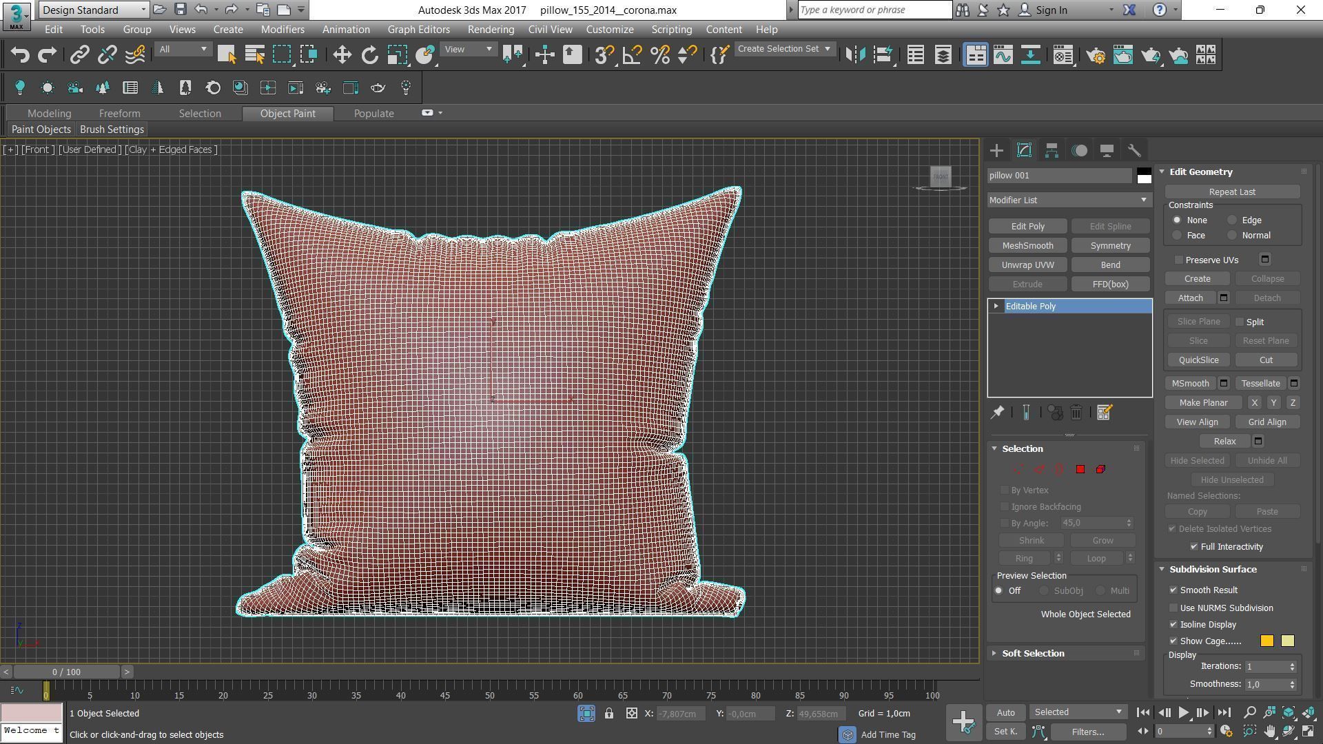 Decorative pillows Houzz set 155 3D model_5