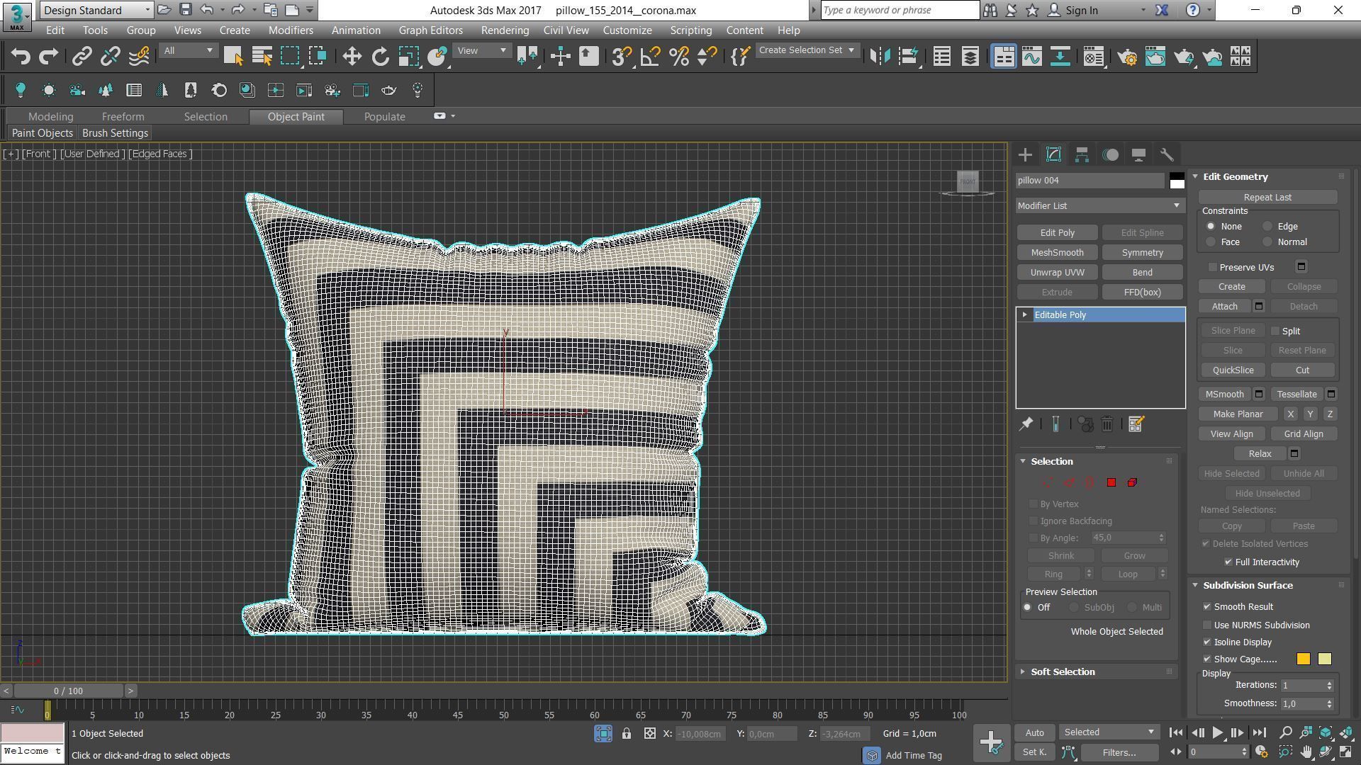 Decorative pillows Houzz set 155 3D model_11