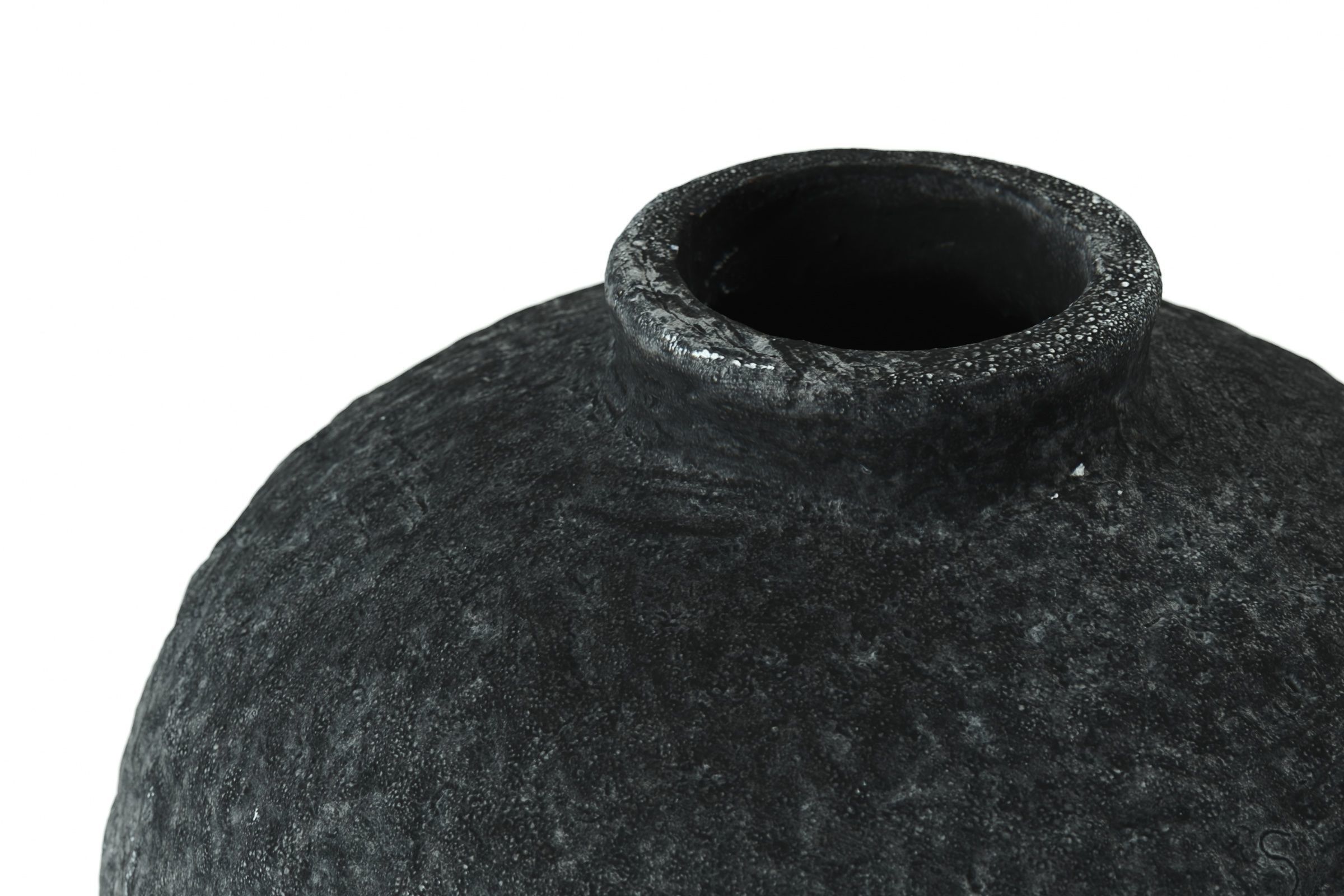 madam stoltz - vase - terracotta grey black 3D model_2