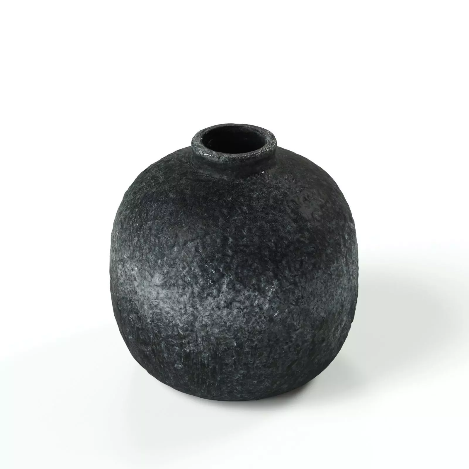 madam stoltz - vase - terracotta grey black 3D model_0