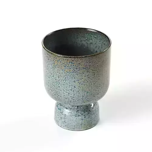 madem stoltz - plant pot blue rost L size