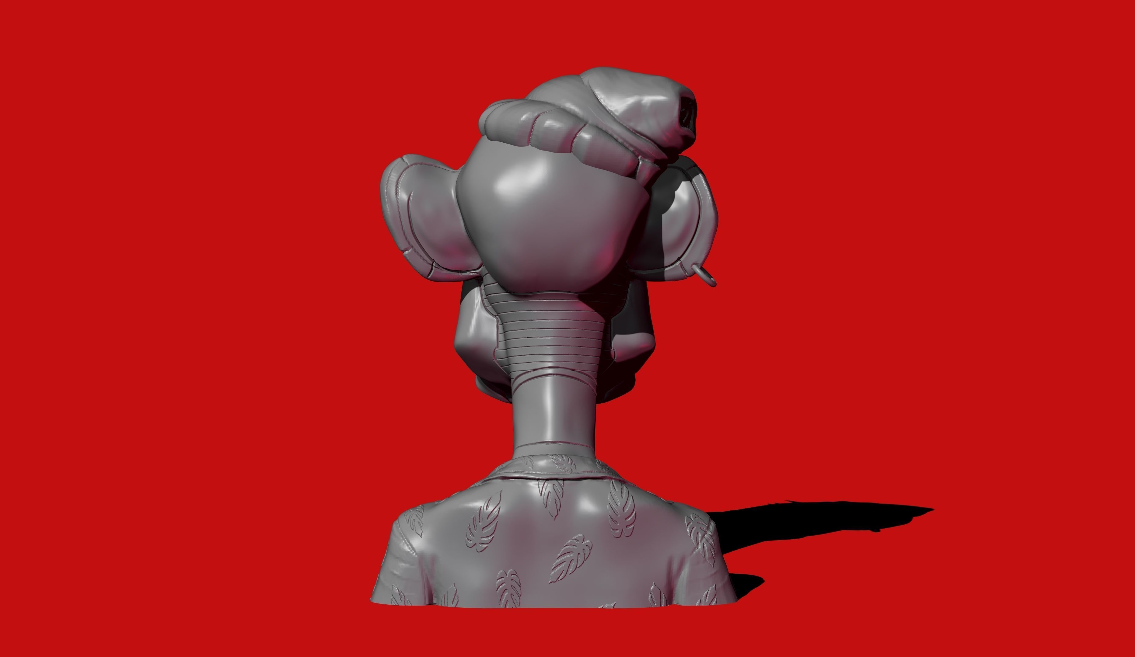 ape nft 4  3D print model_5