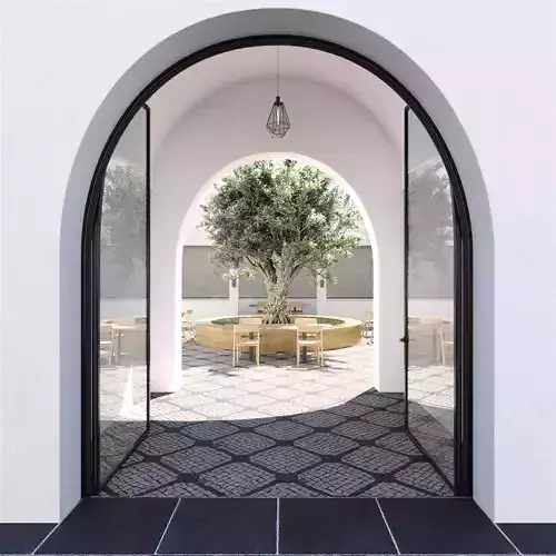 Exterior Scene Olive Tree Pateo