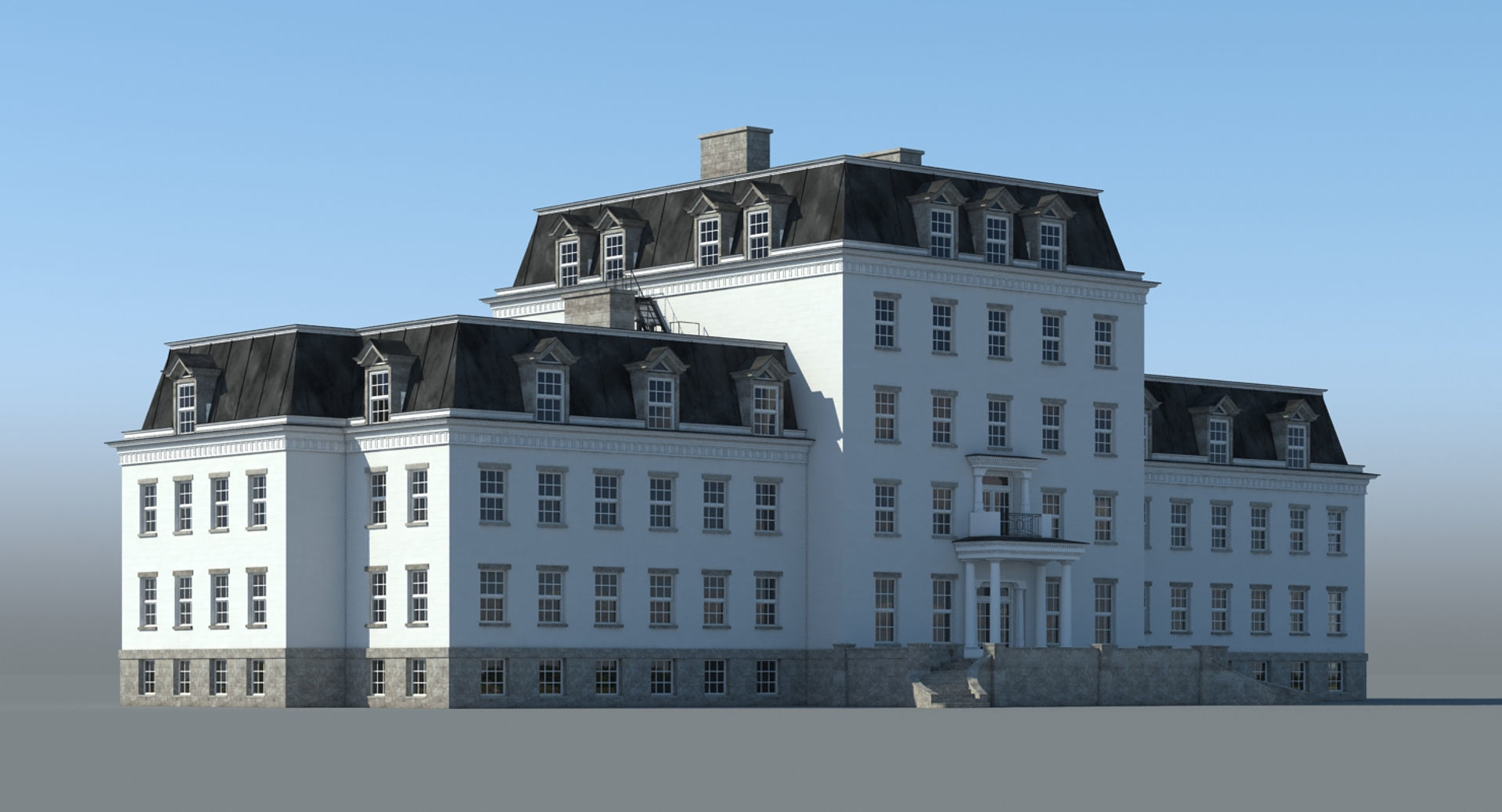 Mansion House 3D model_15