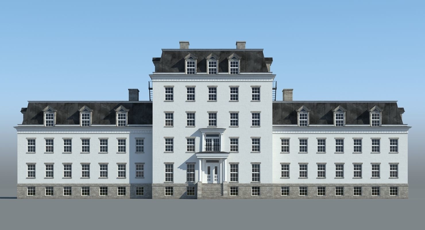 Mansion House 3D model_10