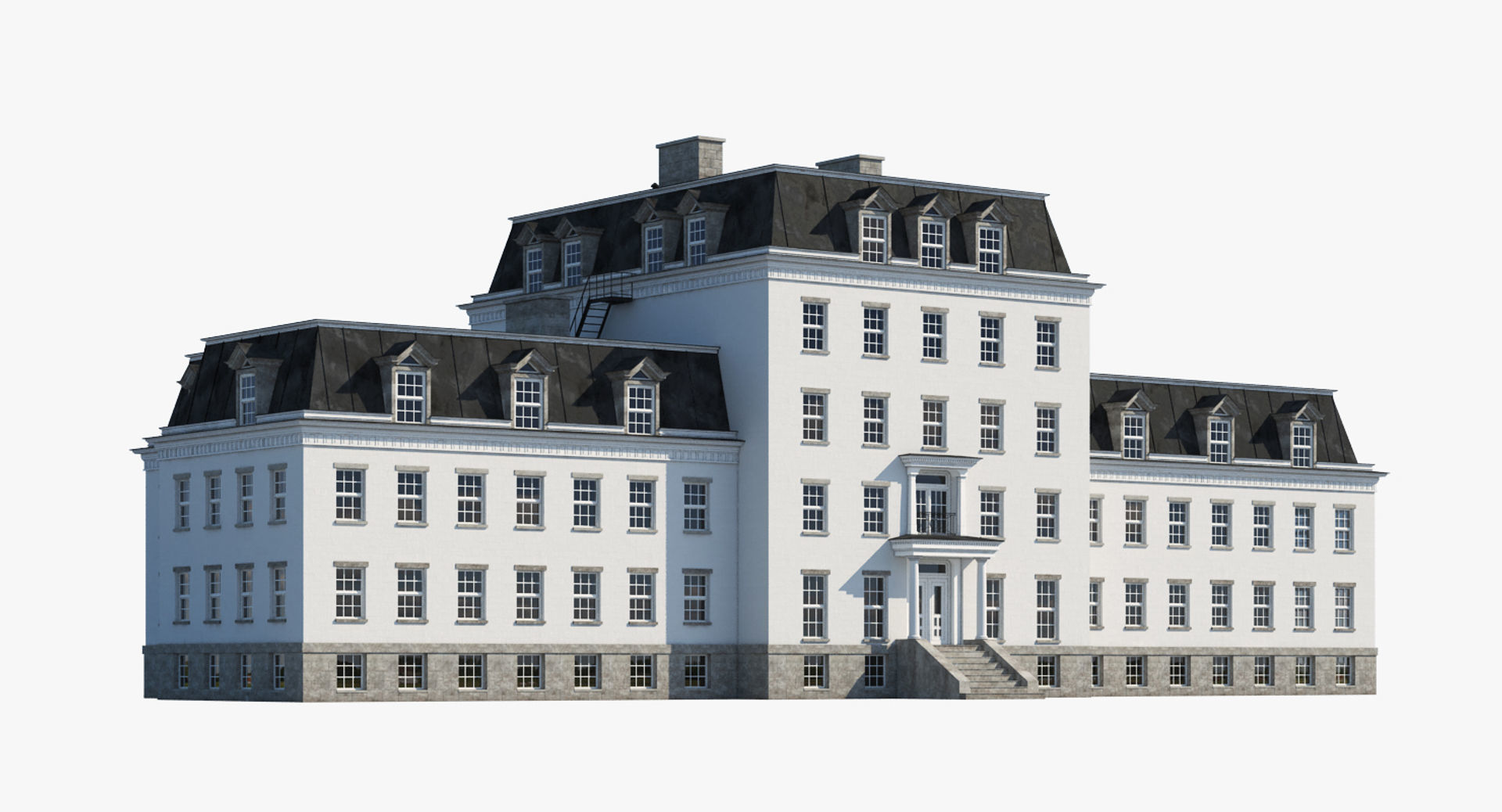 Mansion House 3D model_16
