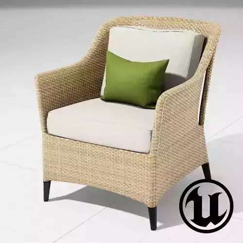 Dedon Summerland Chair UE4 3D model