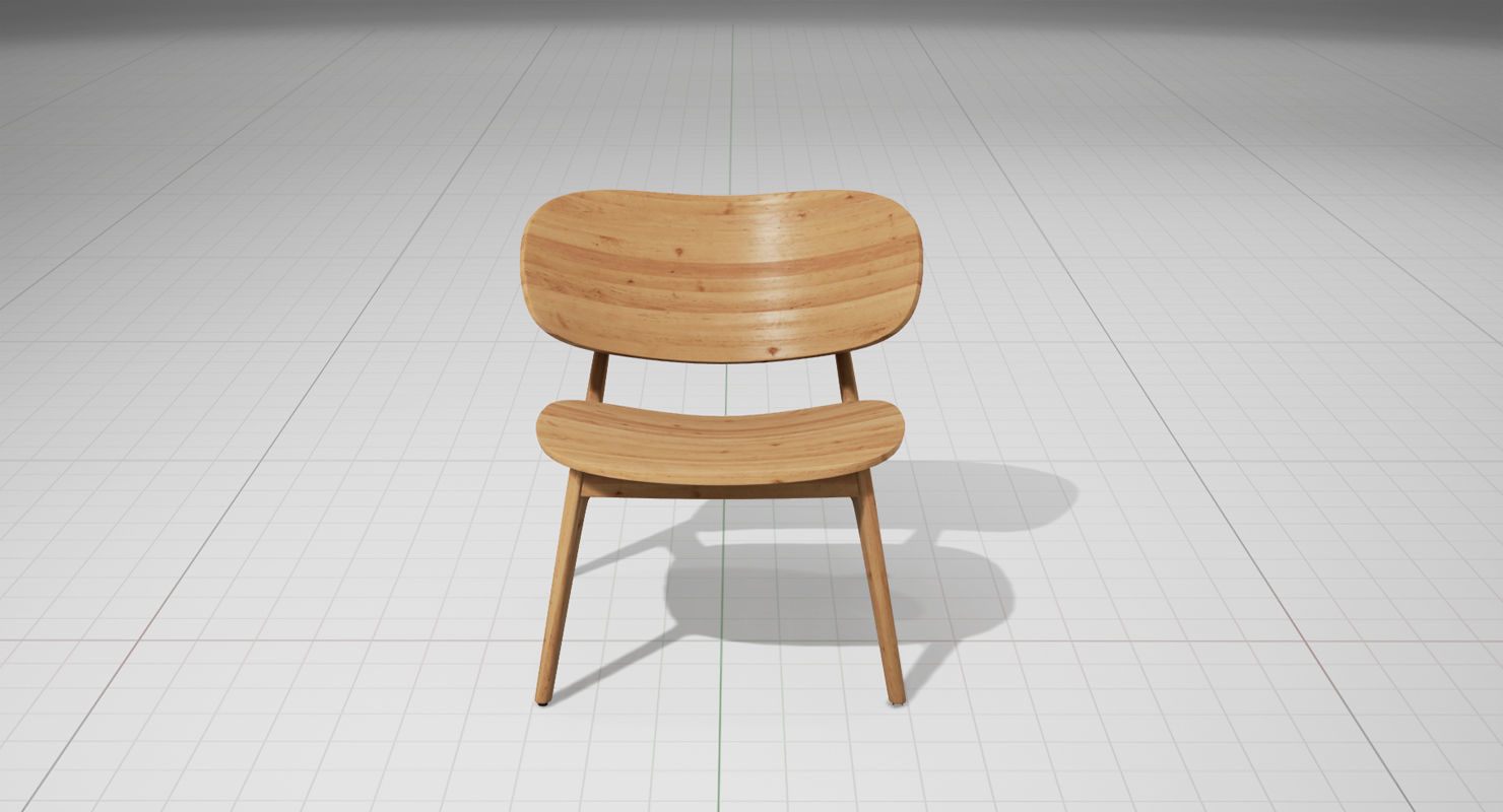 PLC Lounge UE4 Low-poly 3D model_4