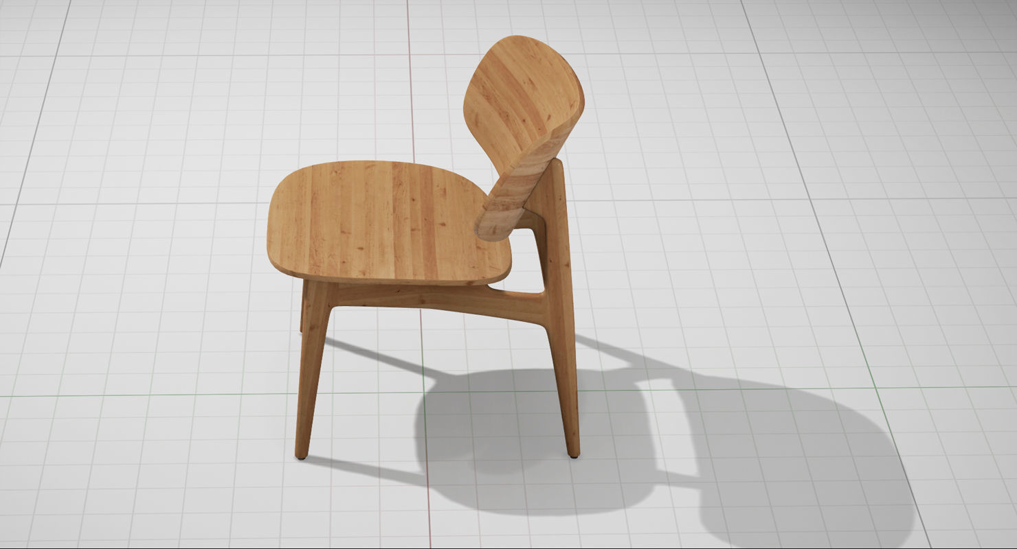 PLC Lounge UE4 Low-poly 3D model_7