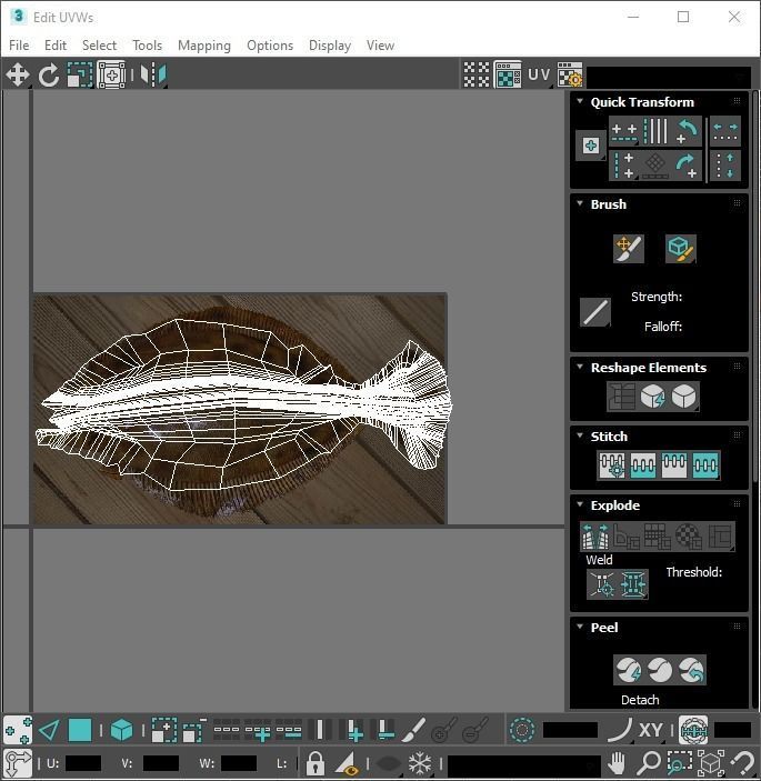 Fishes Set 3D model_42
