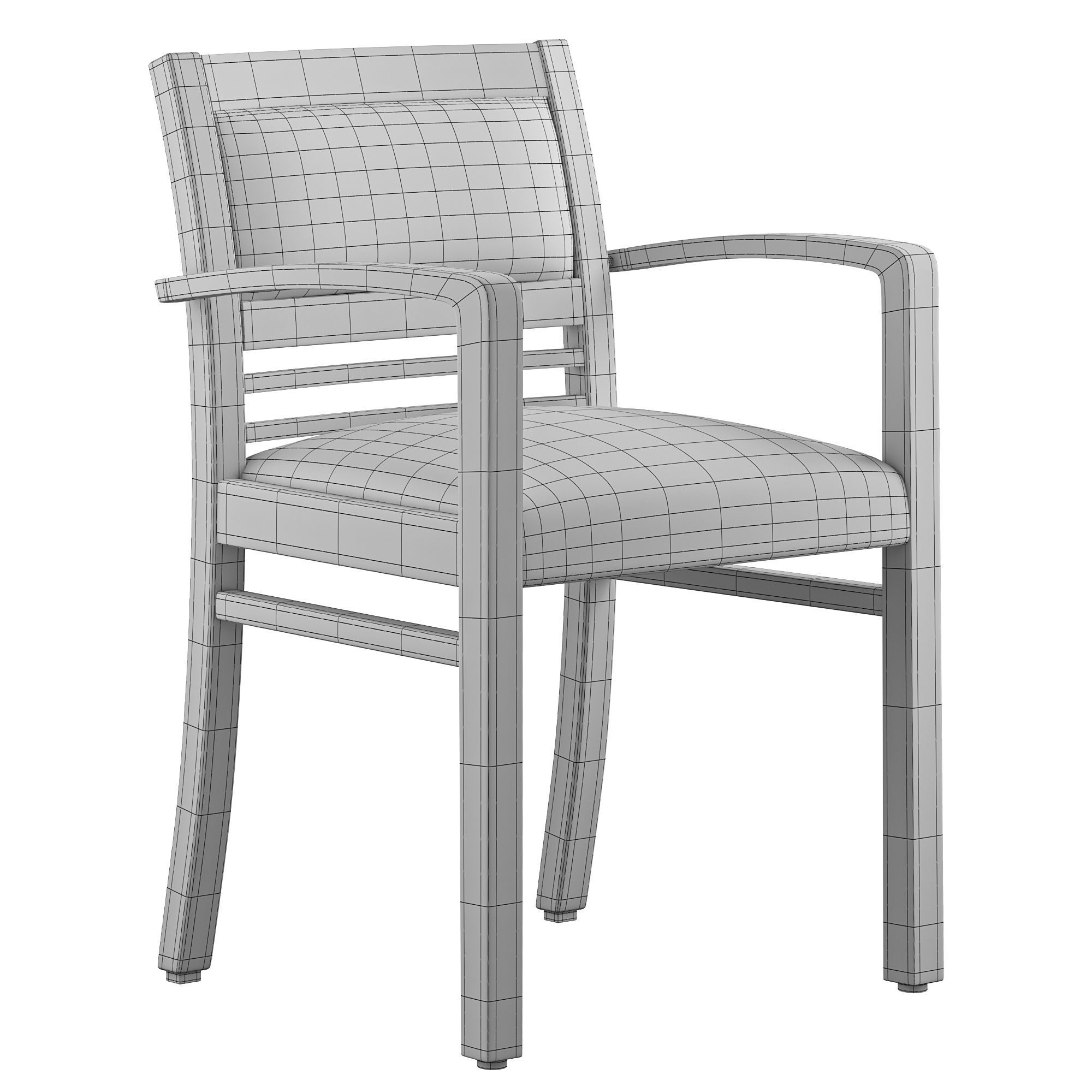 Transat armchair 2 Collinet-sieges 3D model_5