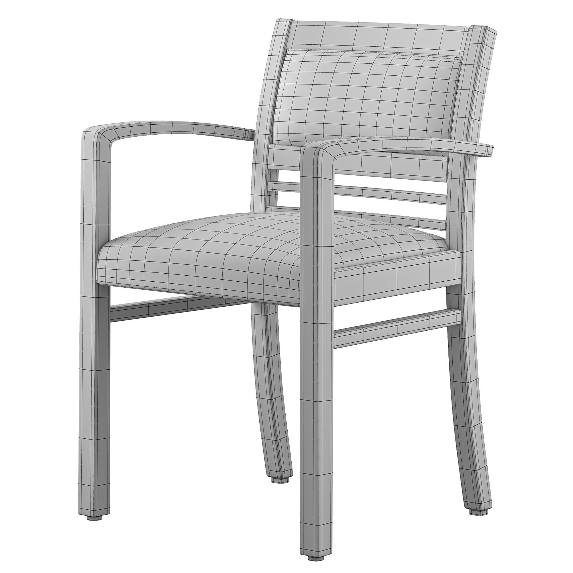 Transat armchair 2 Collinet-sieges 3D model_6