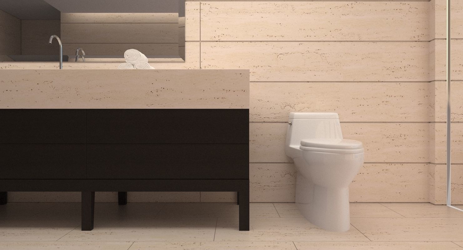 Bathroom 002 3D model_2