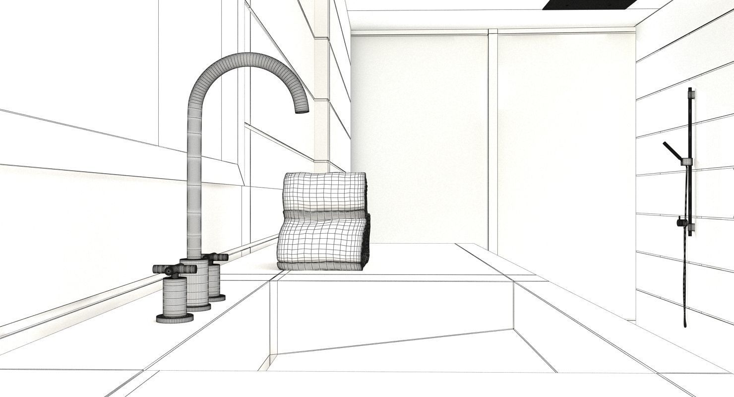 Bathroom 002 3D model_8