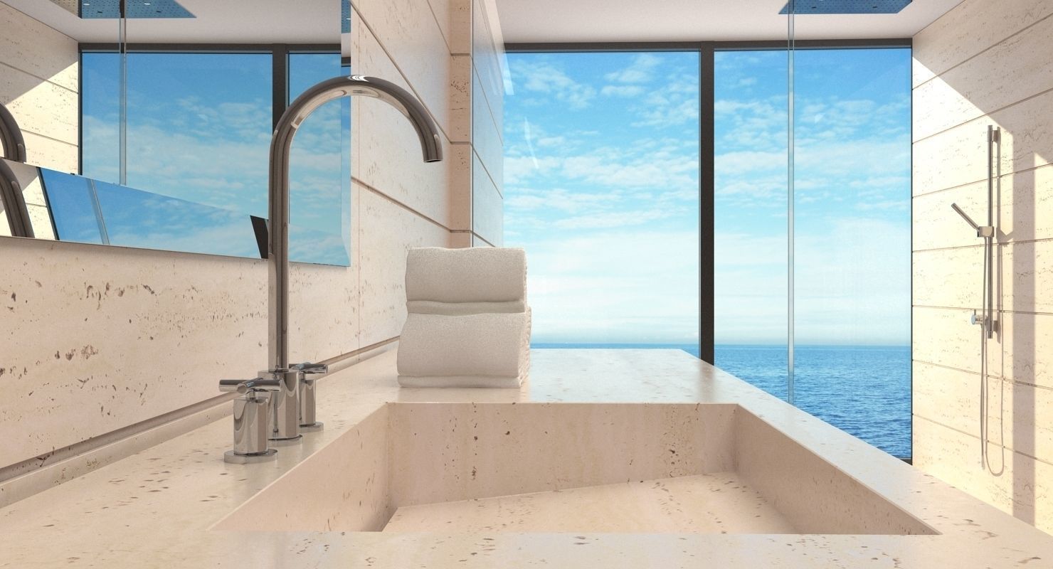 Bathroom 002 3D model_1